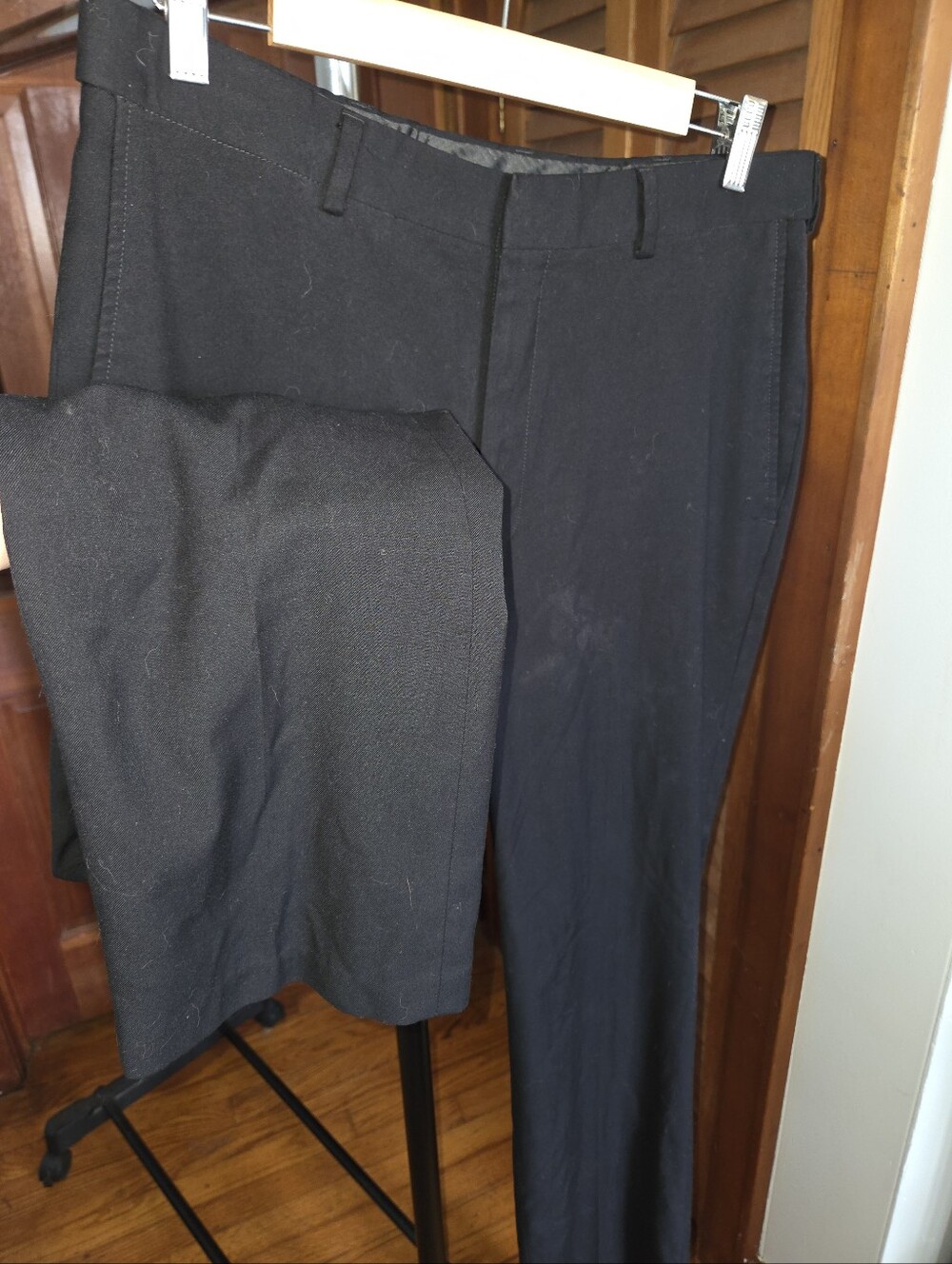 Saddlebred Men's Black Dress Pants